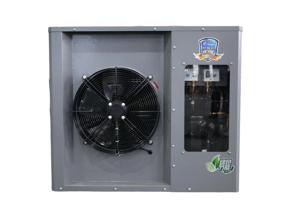 Unit kondensasi visual terintegrasi motor rotor eksternal