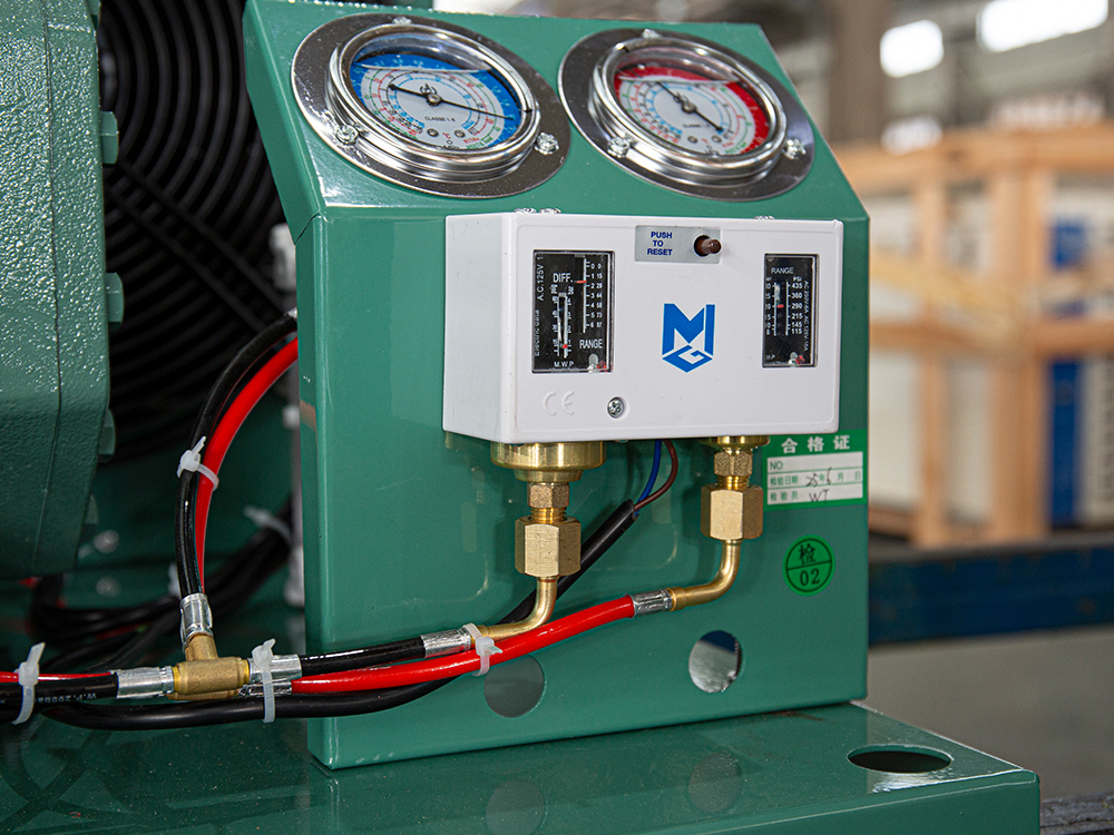Unit kondensasi pengepakan terbuka 7HP Unit kondensasi pengepakan terbuka 7HP